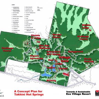 Takhini Hot Springs Resort Concept Plan