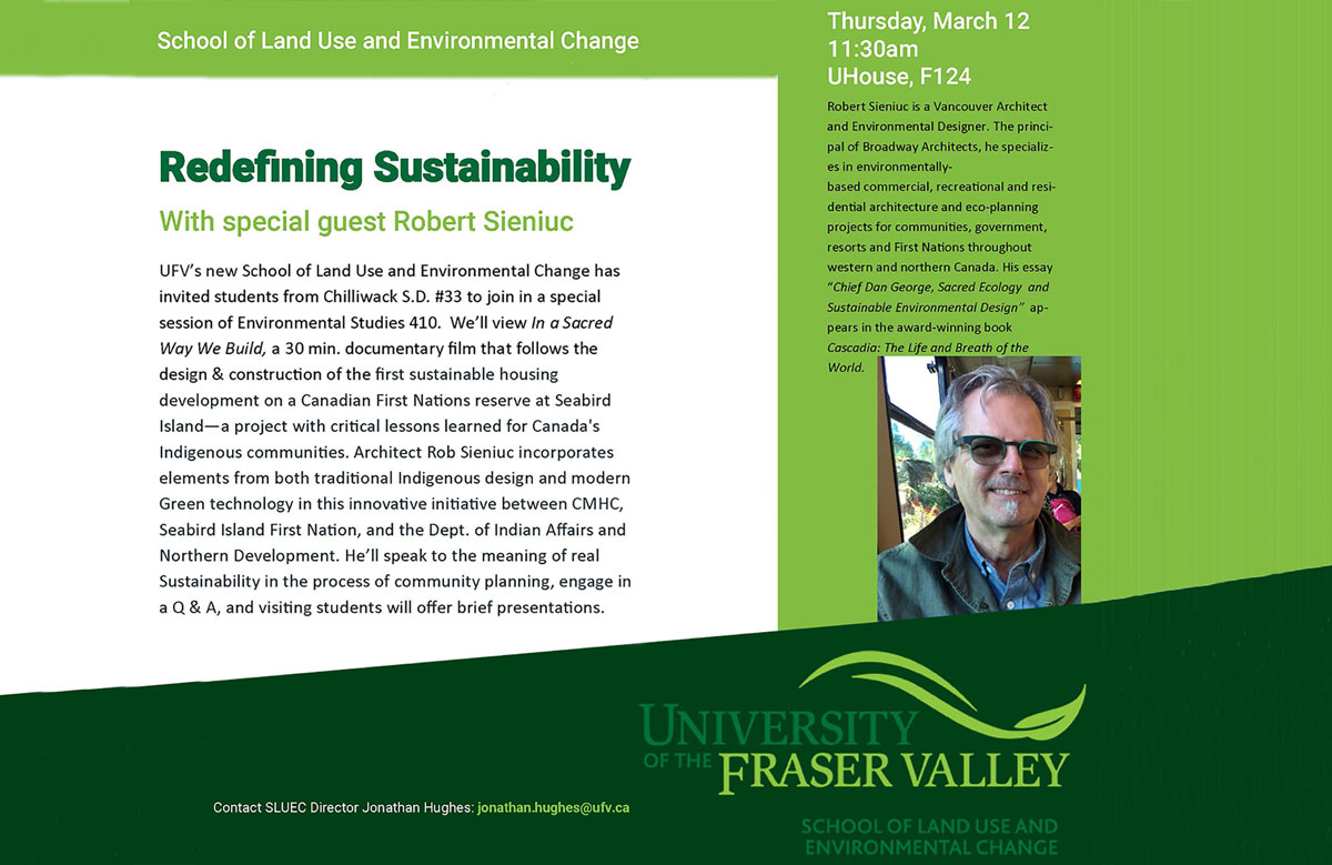 Redefining Sustainability, Rob Sieniuc